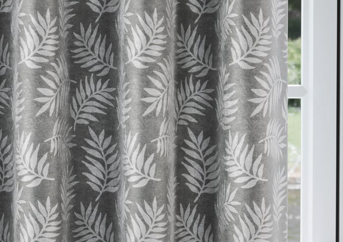 Oakland Eyelet, Grey - Ready Made Curtains - Image 5